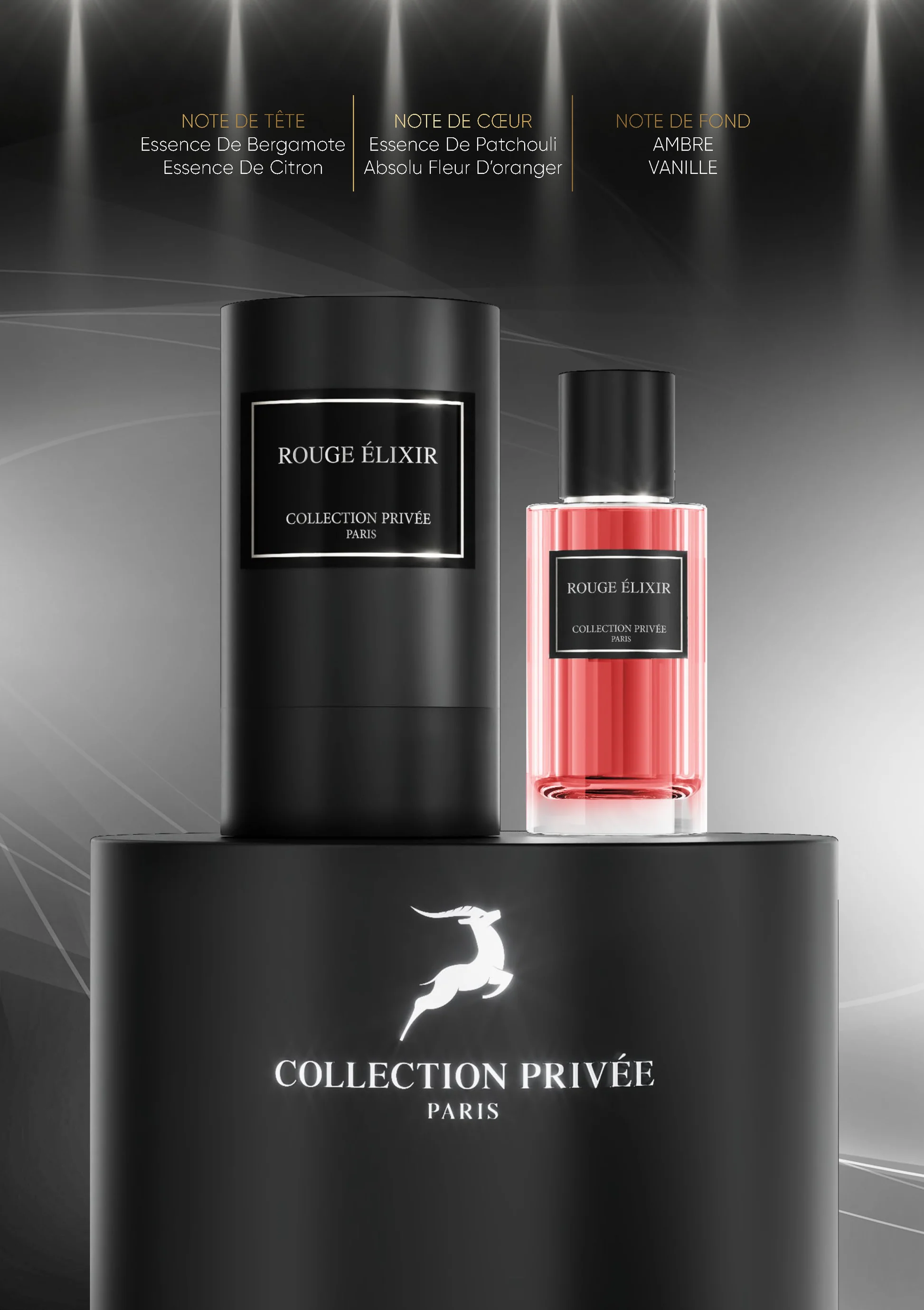Rouge élixir Eau de Parfum  - Collection privée la gazelle