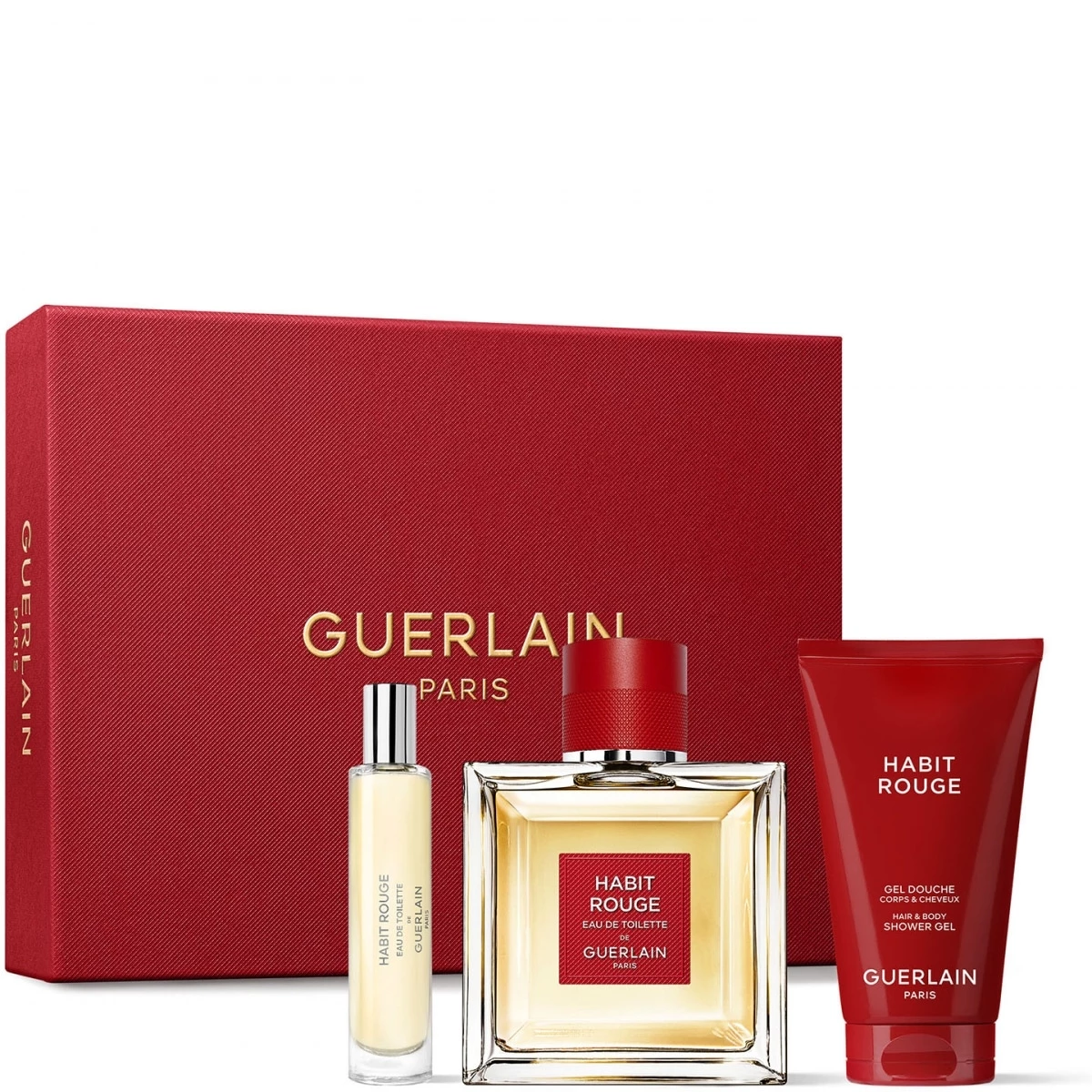 Habit Rouge Coffret Eau de Toilette - Guerlain