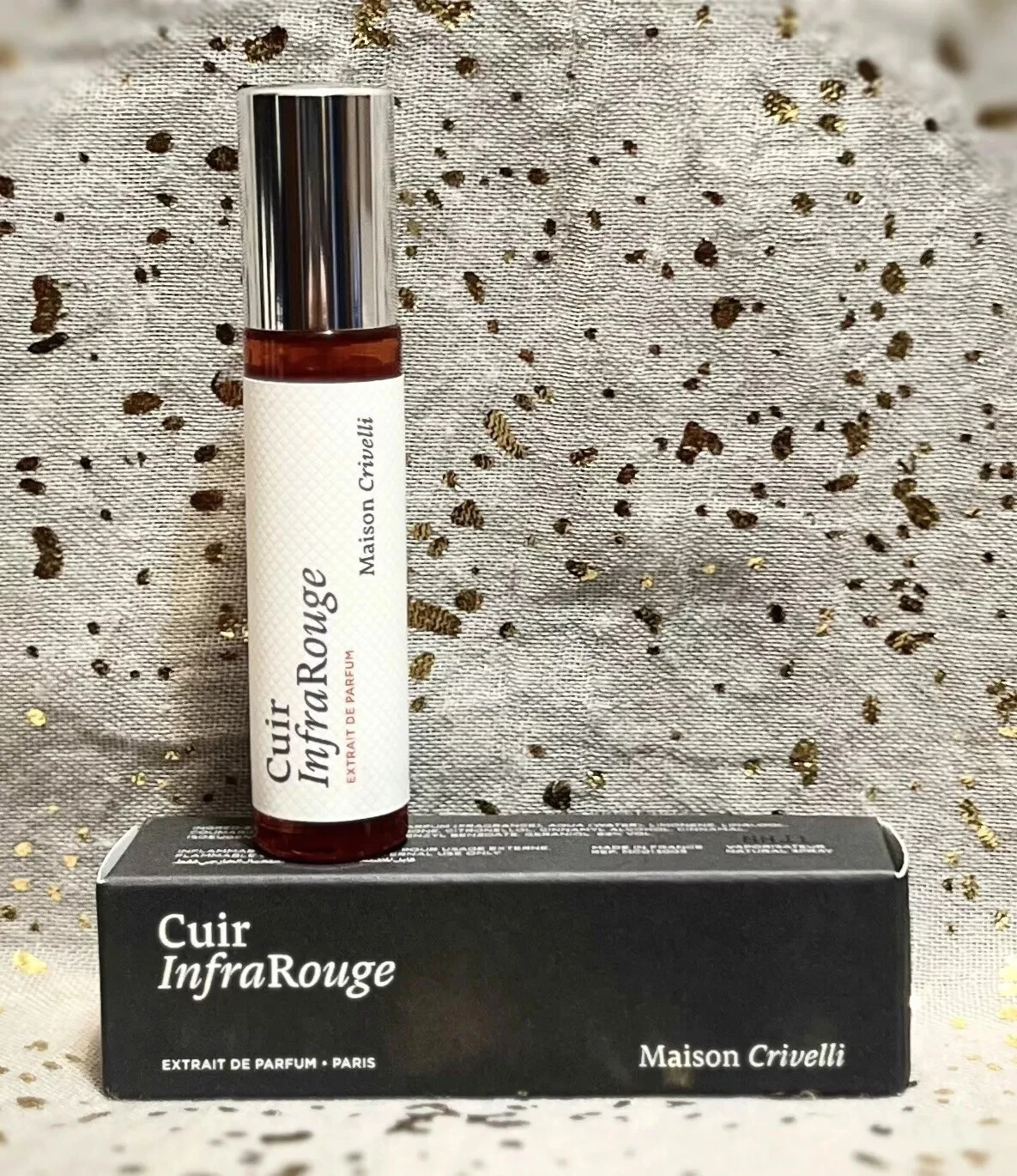 Cuir InfraRouge Extrait de Parfum  - Maison Crivelli