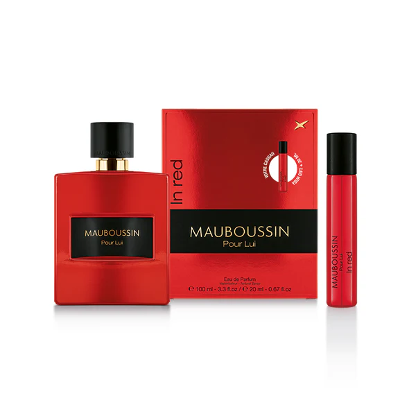 POUR LUI IN RED COFFRET TRAVEL EDITION Eau de Parfum  - Mauboussin